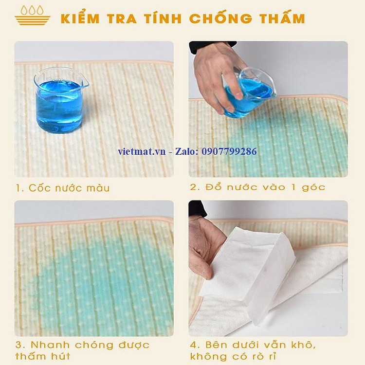 Mua Lót chống thấm cho bé Supermat 1,2x2m Chính hãng Giá tốt - Hình ảnh 3