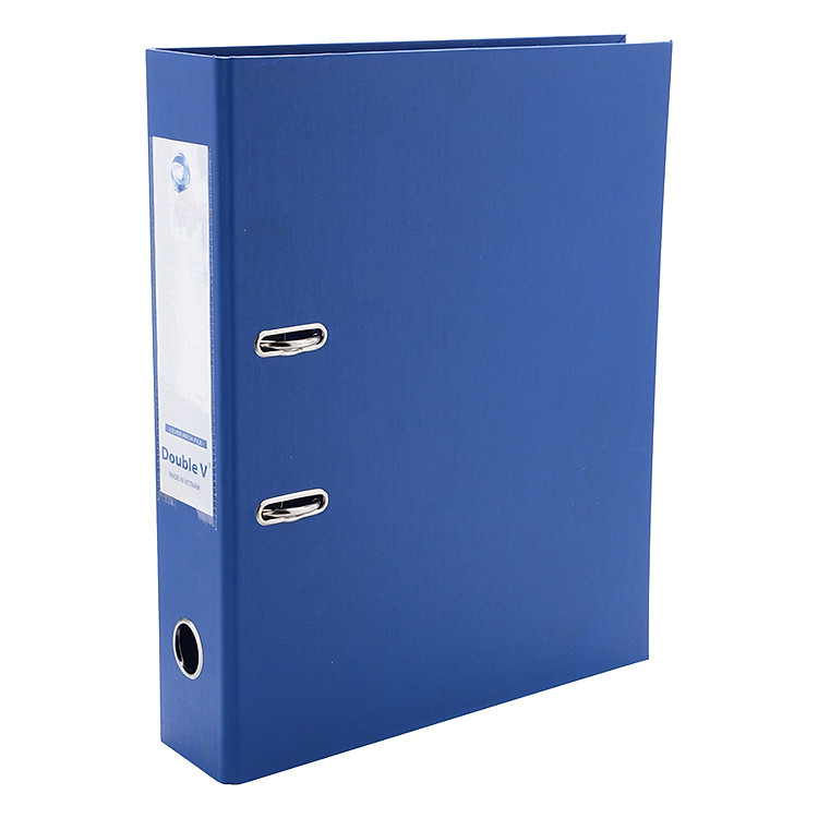 Bìa Còng Uyên Loan 7F Double V Xanh Dương - Ảnh 3