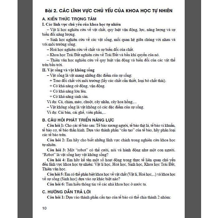 Bồi Dưỡng Khoa Học Tự Nhiên Lớp 6 - Ảnh 4
