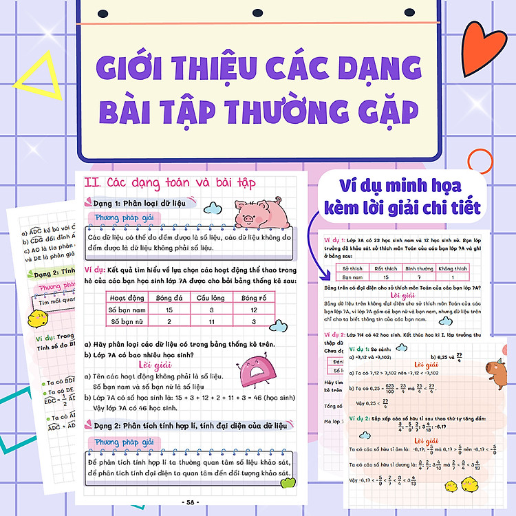 Takenote Sổ tay kiến thức và dạng toán 7 - Ảnh 4