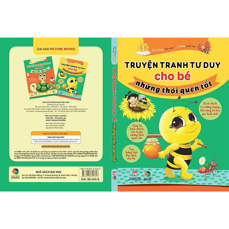 Truyện Tranh Tư Duy Cho Bé Những Thói Quen Tốt - Ảnh 2