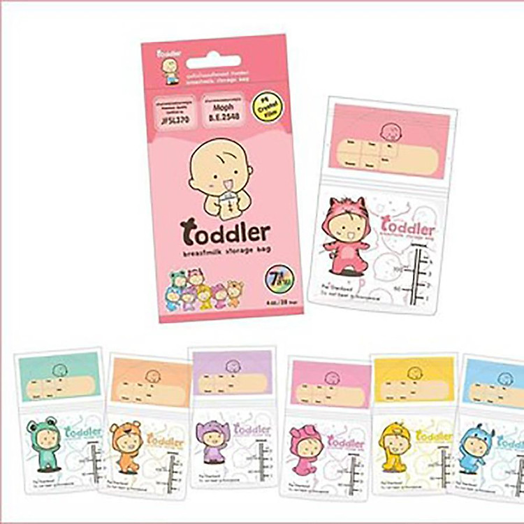 Mua Combo 02 Hộp túi trữ sữa Toddler Giá rẻ - Hình ảnh 2