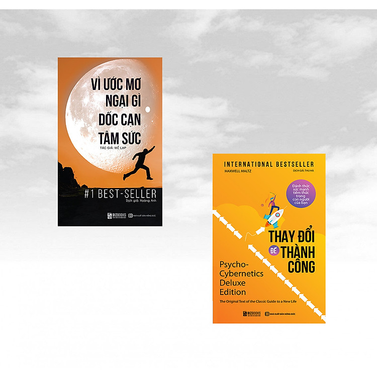 Combo 2 cuốn sách Đánh Thức Sức Mạnh Tiềm Thức Trong Con Người Của Bạn: Vì Ước Mơ Ngại Gì Dốc Cạn Tâm Sức + Thay Đổi Để Thành Công