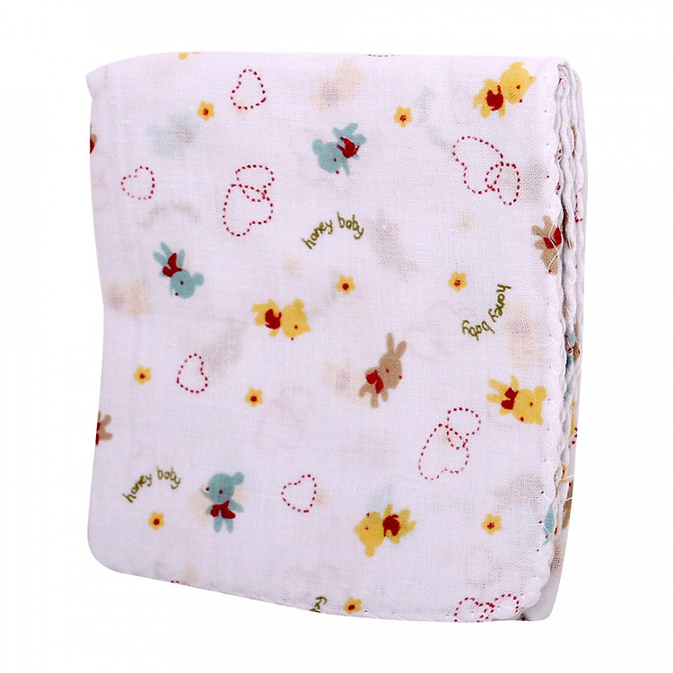 Bộ 30 chiếc khăn sữa xuất Nhật cao cấp - họa tiết ngẫu nhiên