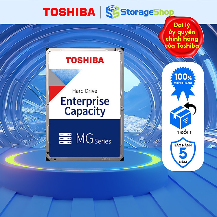 Ổ cứng HDD Toshiba Enterprise 7200 rpm 3.5-inch hoạt động 24/7 Bảo hành 5 năm Hàng chính hãng