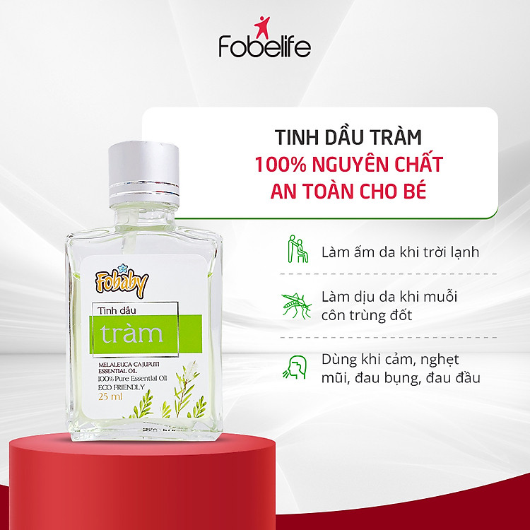 Mua Chai Tinh Dầu Tràm An Toàn FoBaby Chính hãng Tiết kiệm - Hình ảnh 2