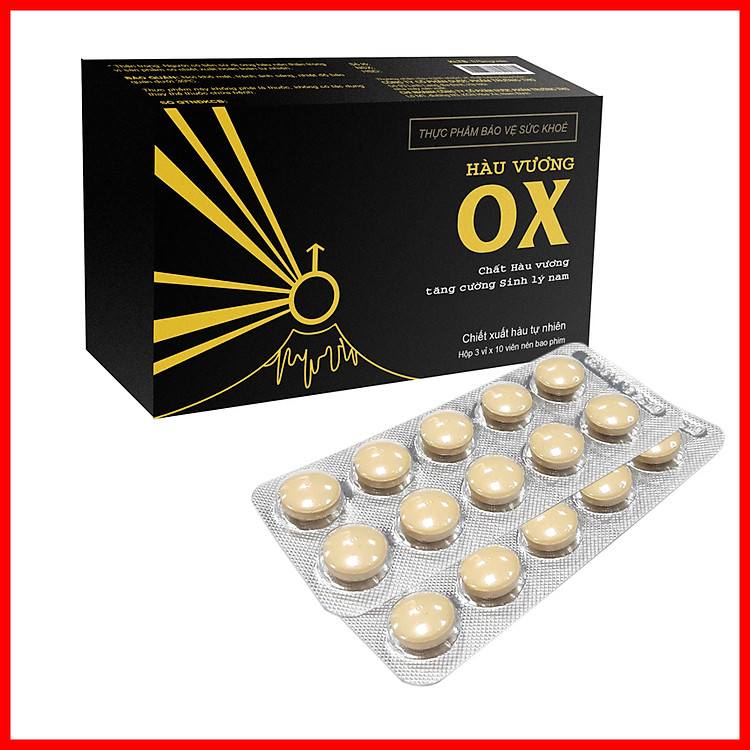 Thực phẩm bảo vệ sức khỏe Hàu vương OX - Tăng cường sinh lý nam