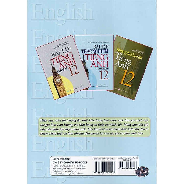 Bài Tập Trắc Nghiệm Tiếng Anh lớp 12 (Có Đáp Án) - Ảnh 2