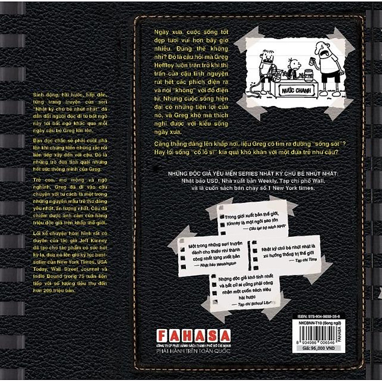 Song Ngữ Việt - Anh - Nhật Ký Chú Bé Nhút Nhát: Những Ngày Xưa Cũ - Old School - Ảnh 2