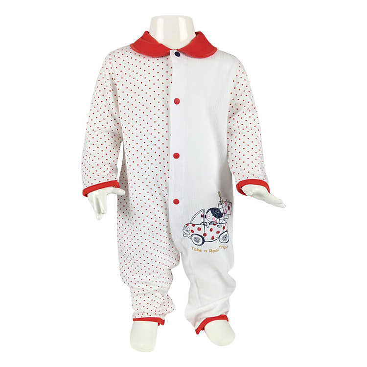 Bộ Áo Liền Quần Trip Frandas - Đỏ