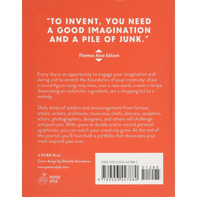 Do One Thing Every Day That Inspires You: A Creativity Journal - Ảnh 2