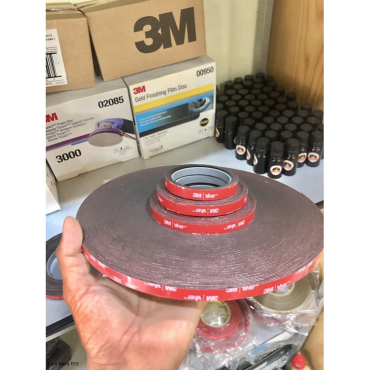 Băng keo cường lực 2 mặt VHB 3M 5952 (15mm x 10m) - Ảnh 2