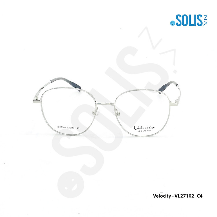 Gọng kính kim loại hiệu Velocity VL27102 KÍCH THƯỚC 52-17-145