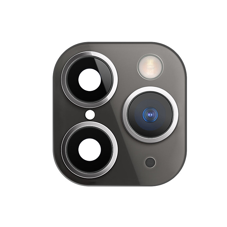 Ốp Độ Cụm Camera iPhone X / XS/ XS MAX Giả iPhone 11 Pro / 11 Pro Max Bản Lồi Có Viền- Handtown - Hàng Chính Hãng