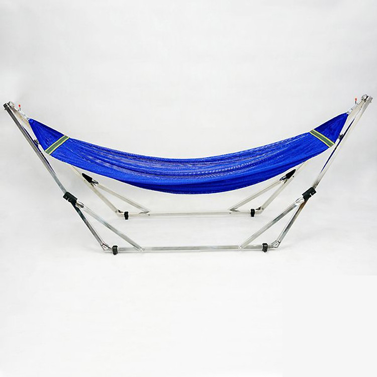 Bộ Khung Võng Xếp THÁI SƠN Ống Vuông 25 chất liệu inox + Võng lưới ( HÀNG CHÍNH HÃNG - ĐỔI TRẢ MIỄN PHÍ )