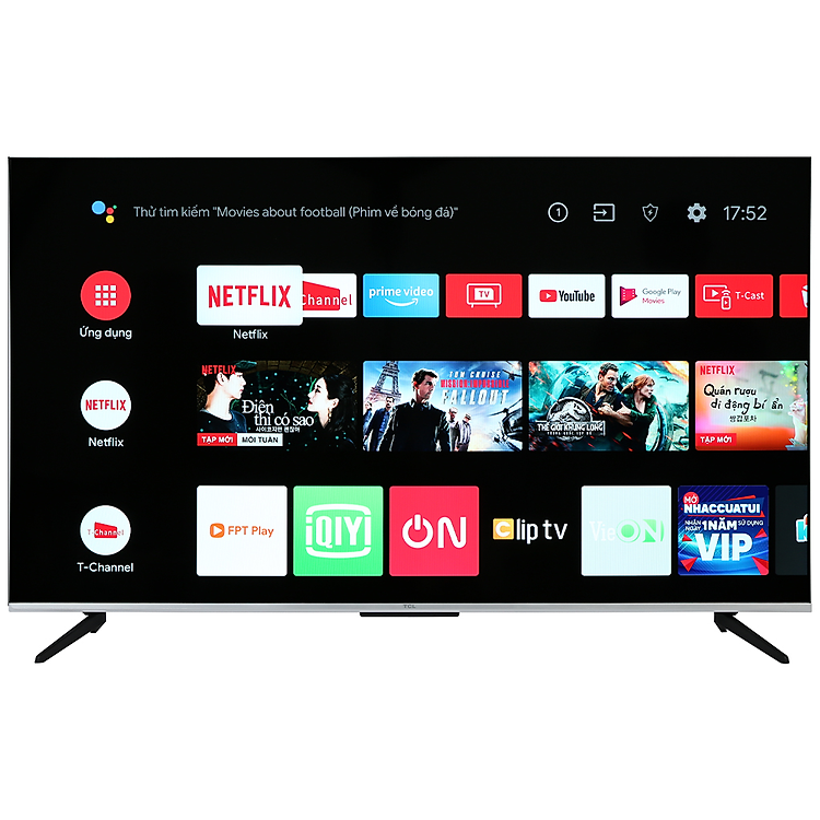 Google Tivi TCL 4K 50 inch 50P737 - Hàng Chính Hãng - Chỉ Giao HCM