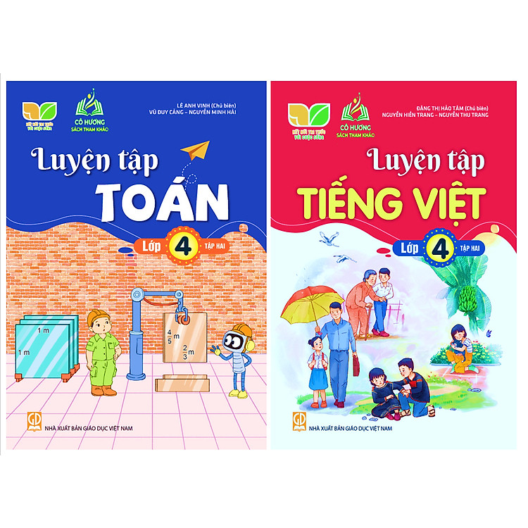 Luyện tập Toán + Tiếng Việt lớp 4 tập 2