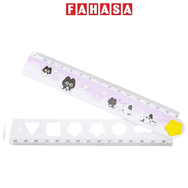 Thước Gập Morning Character 30 cm