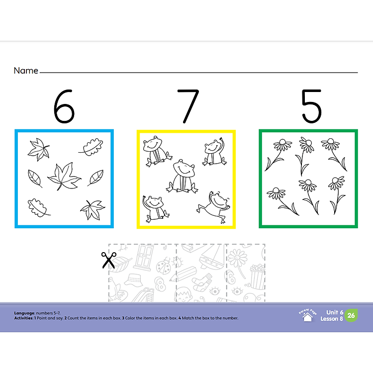 Doodle Town Level 1 Math Skills Pad 2nd Edition - Ảnh 6