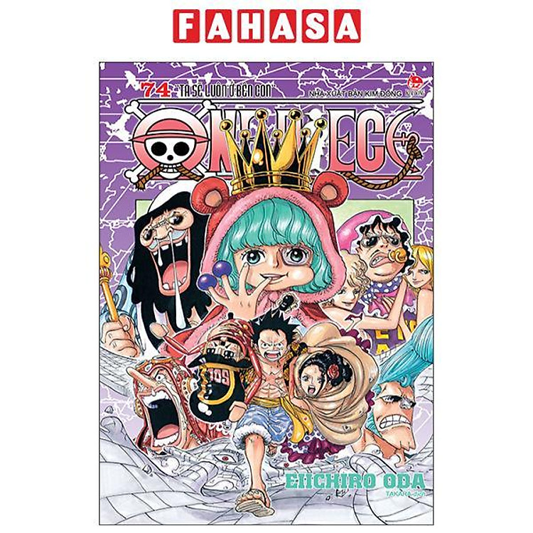 Sách - One Piece - Tập 74 - Ta Sẽ Luôn Ở Bên Con (Tái Bản 2025)