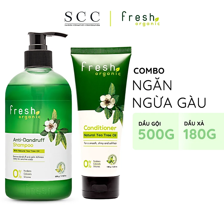 dầu xả và dầu gội Fresh