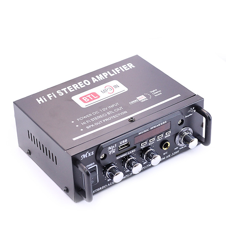 Module Khuếch Đại Âm Thanh HiFi-Bluetooth 220VAC/12VDC AK-B2 300W+300W