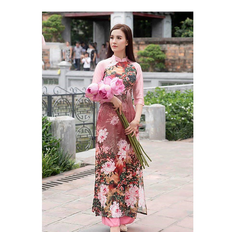 Áo dài lụa Pháp cao cấp