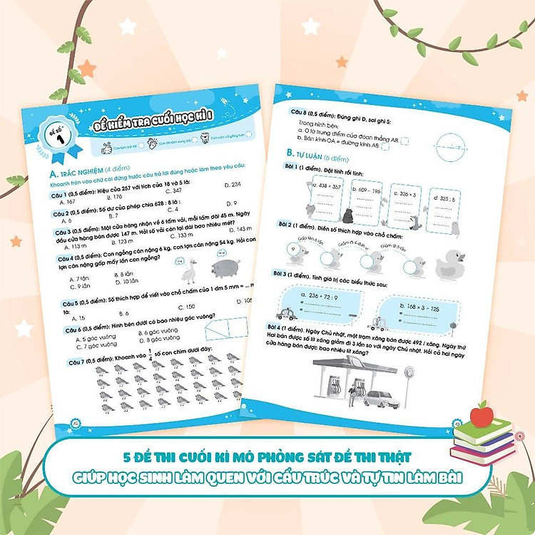 Bộ Đề Ôn Luyện Và Kiểm Tra Toán Lớp 3 - Ảnh 6