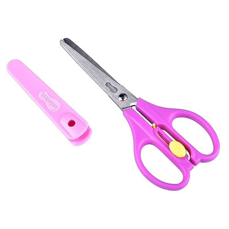 Kéo Học Sinh Colokit SC-C03 (Màu hồng) - Ảnh 2