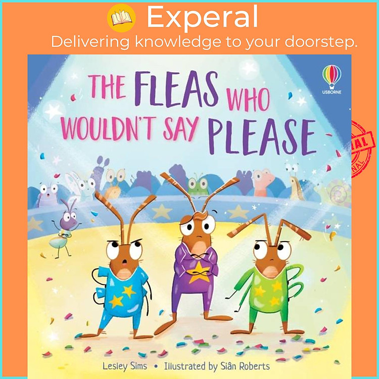 Sách - The Fleas who Wouldn't Say Please by Sian Roberts (UK edition, paperback)