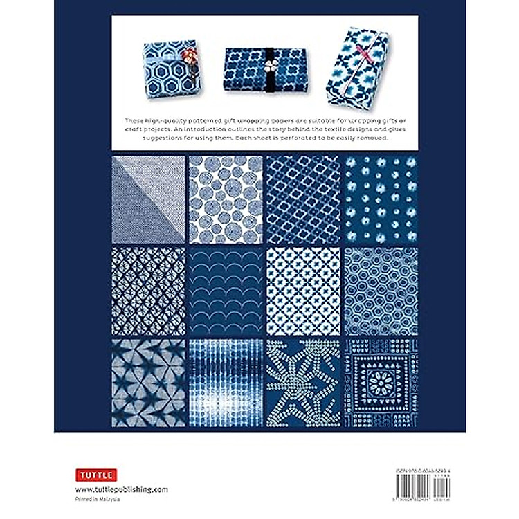 Japanese Shibori Gift Wrapping Papers - Ảnh 2