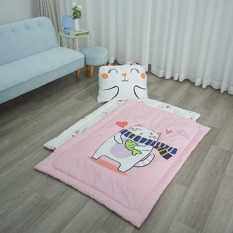 Chăn Em Bé Kitten K-Bedding Everon Chính hãng Giá tốt - Hình ảnh 4