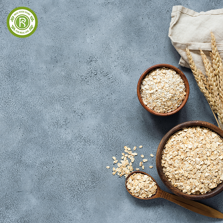 Mua Yến Mạch Cán Dẹt REAL FOOD STORE 100g Chính hãng Ưu đãi - Hình ảnh 5