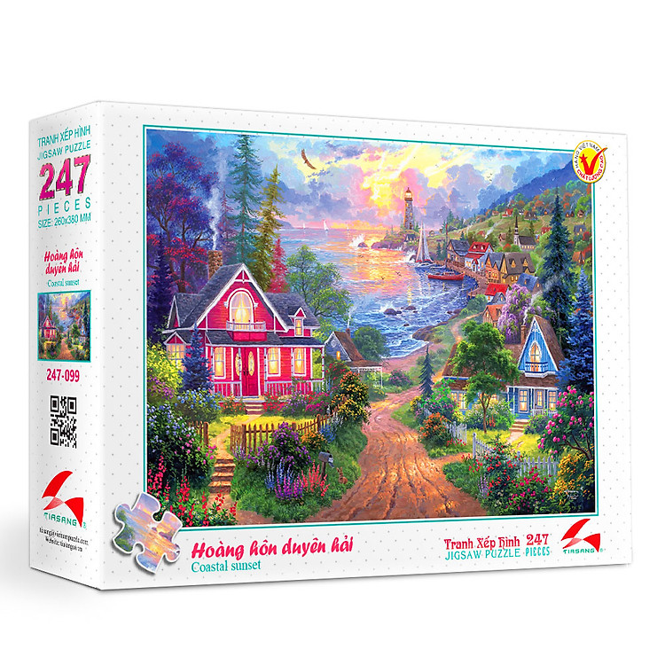 Mua Tranh xếp hình Tia Sáng – Hoàng hôn Chính hãng Giá rẻ