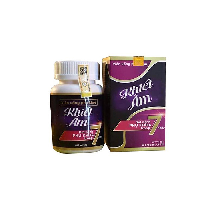 Thực Phẩm Chức Năng: Viên Uống Phụ Khoa Khiết Âm (Hộp 210 Viên)