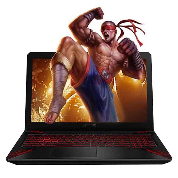 Laptop Asus ROG TUF Gaming FX504GD-E4081T Core i7-8750H/Win10 (15.6 inch) - Black - Hàng Chính Hãng