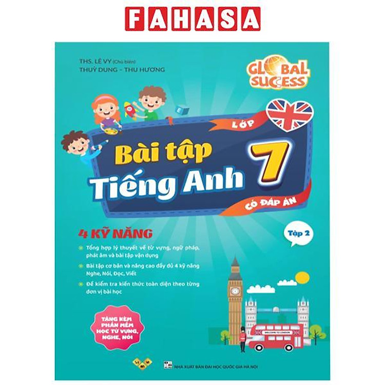 Global Success – Bài Tập Tiếng Anh 7 – Tập 2 (Có Đáp Án)