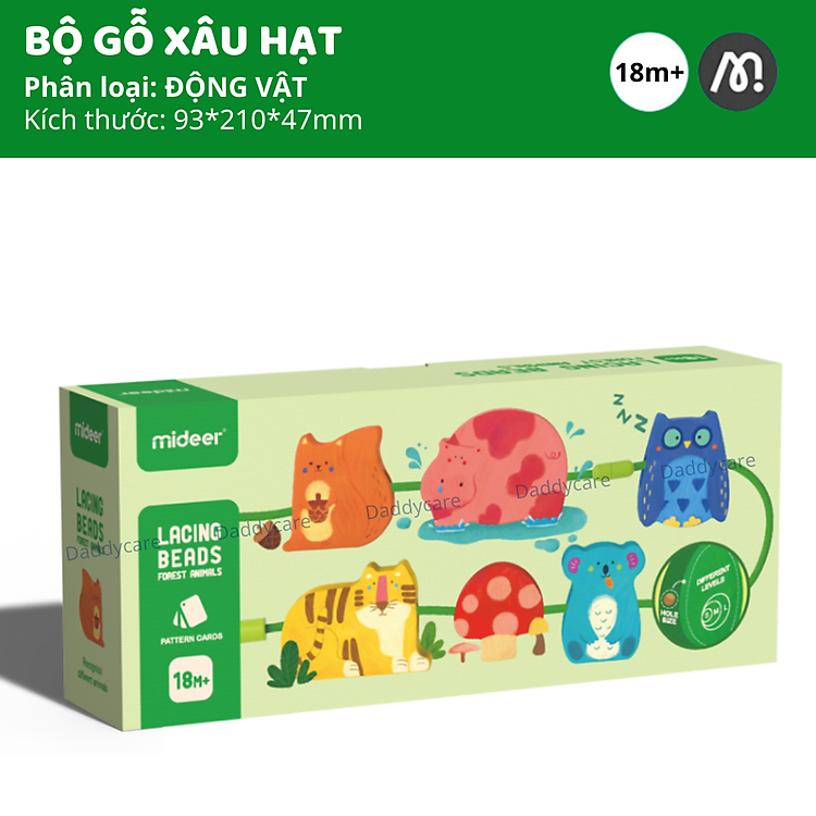 Mua Đồ chơi xâu hạt Montessori Mideer Chính hãng Ưu đãi - Hình ảnh 3