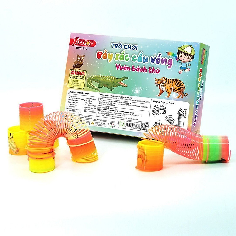 Đồ Chơi DUKA: Lò Xo Bảy Sắc DK81317 Chính hãng Ưu đãi - Hình ảnh 5