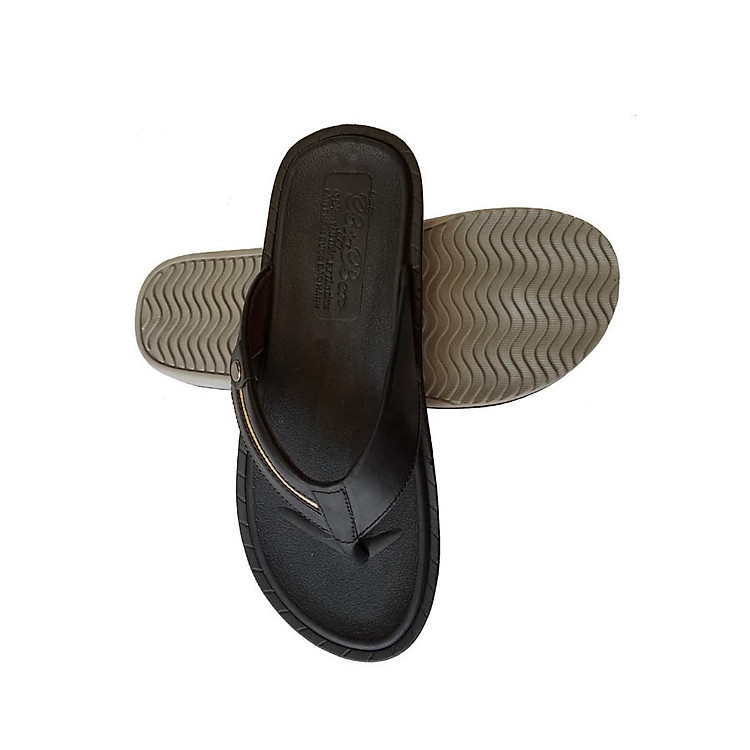 Dép Xỏ Ngón Nam BIGGBEN Da Bò Thật DK03