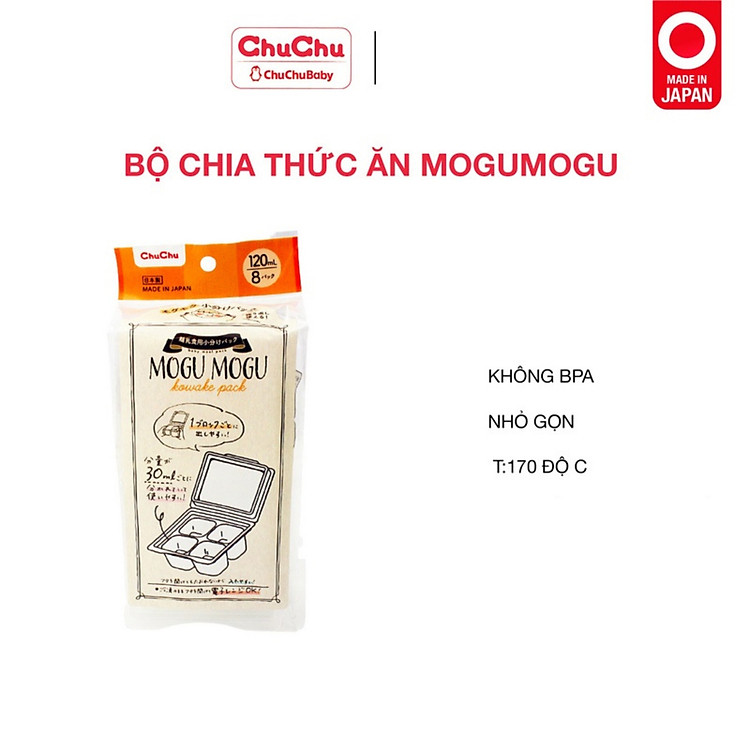 Bộ chia đồ ăn em bé Chuchu Chính hãng Tiết kiệm - Hình ảnh 3