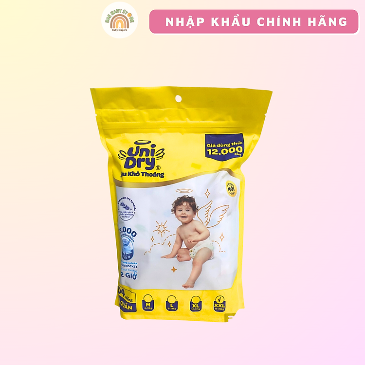 Tã quần UniDry Siêu khô size XL Uy tín Giá tốt - Hình ảnh 2