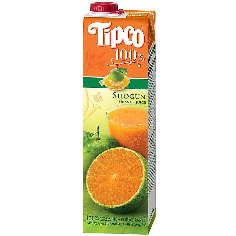 Nước ép cam (100%) Tipco 1 lít