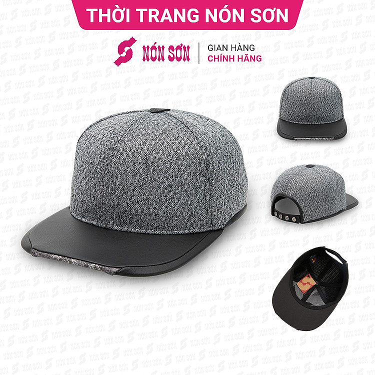 Mũ snapback hiphop nam nữ NÓN SƠN chính hãng MC229K-XM3