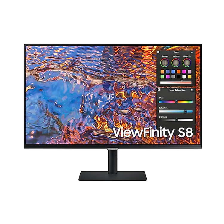 Màn hình đồ họa Samsung ViewFinity S8 UHD LS32B800PXEXXV( 32 inch ( 3,840 x 2,160 ) IPS / 60Hz / 5ms / Display Port / HDMI / USB Hub / USB - C Charging 90W ) - Hàng Chính Hãng
