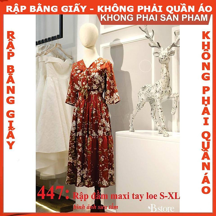 Rập giấy A0 mã 447 (BẢN VẼ) - Ảnh 2