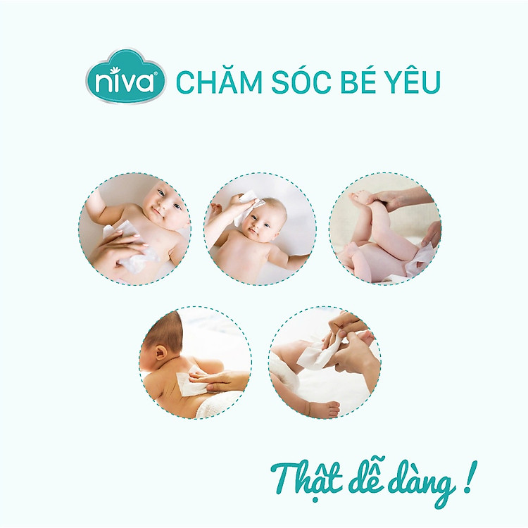 Mua Khăn Ướt Niva Baby 80 Tờ An Toàn Đảm bảo Ưu đãi - Hình ảnh 5