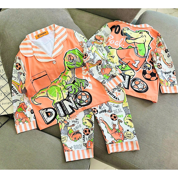 Đồ bộ bé trai, Bộ ngủ dài tay pijama pizama cho bé trai hình Siêu nhân labubu từ 12-40kg chất thun lạnh mềm mịn mát