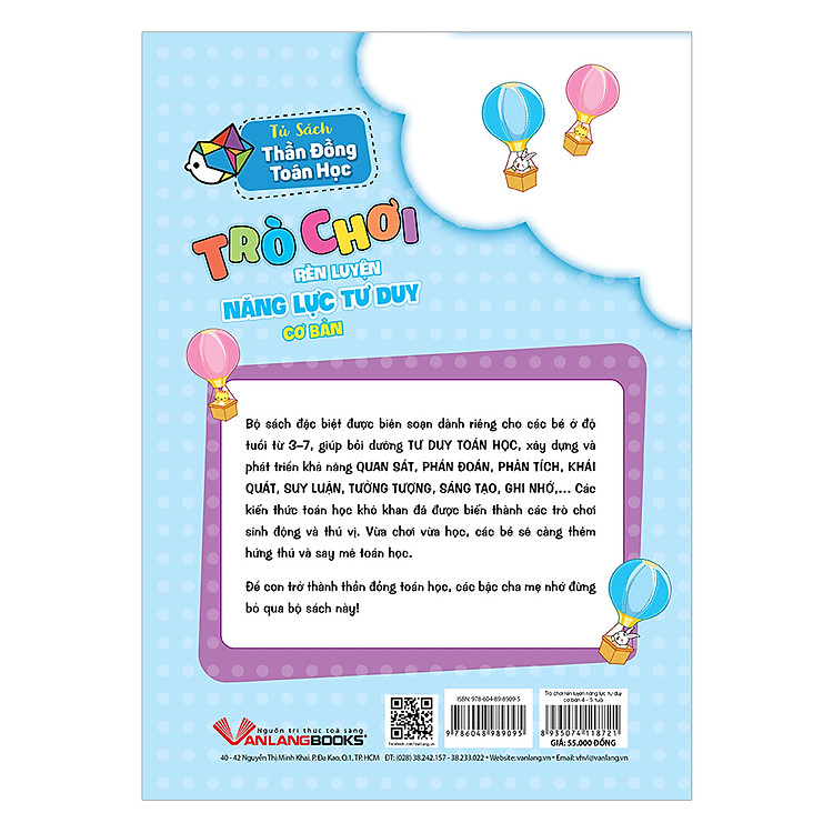 Trò Chơi Rèn Luyện Năng Lực Tư Duy Cơ Bản (4 -5 Tuổi) - Ảnh 2