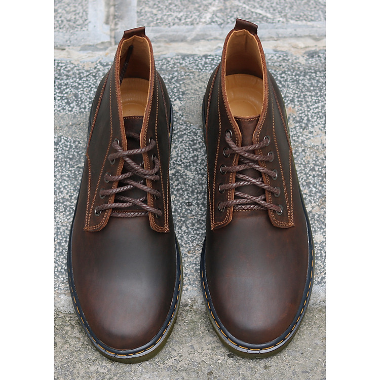 Giày Boots Nam Cổ Lửng CC-02